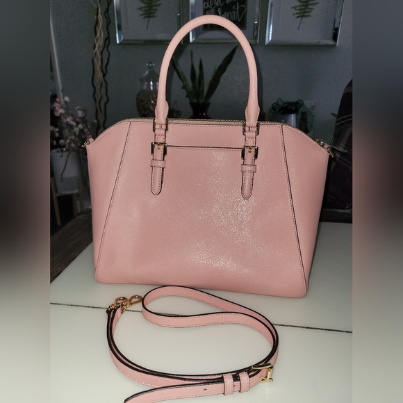 Michael Kors Ciara Large Saffiano Leather Satchel in VGCONDITION! - Picture 4 of 9